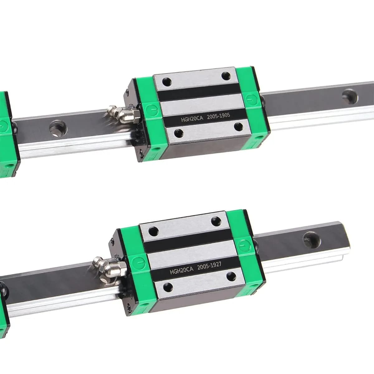 Flanged ball-type linear guide